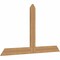 Ekena Millwork Portland Timber Gable Bracket, Western Red Cedar, 72"W x 42"H x 1 1/2"D x 5 1/2"F, 14/12 Pitch GBW072X42X0206POR00SWR - alternate 2